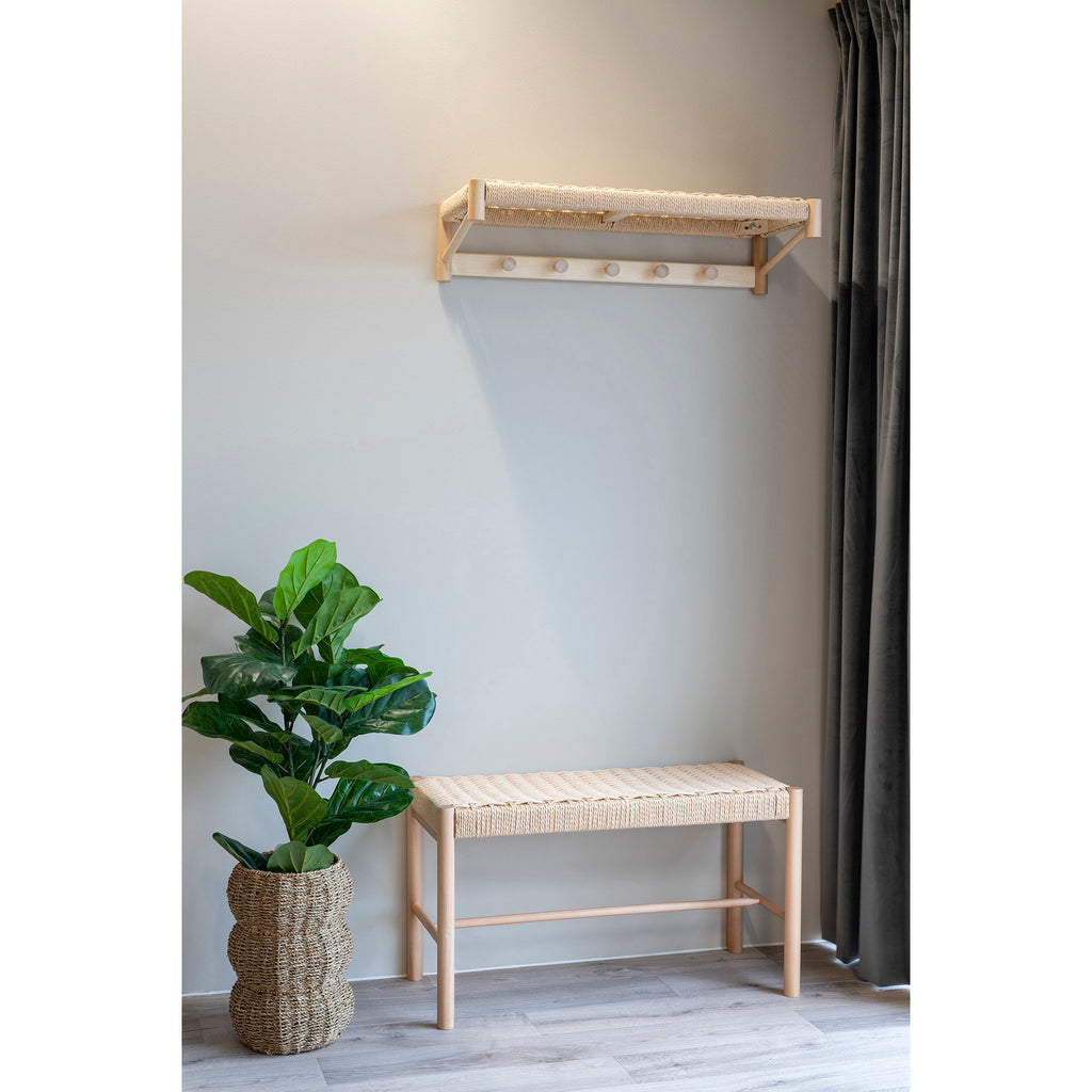 Abano Hat Shelf — Natural