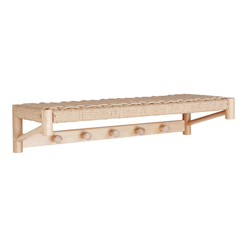 Abano Hat Shelf — Natural