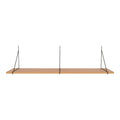 Chiba Wall Shelf — Natural / Black