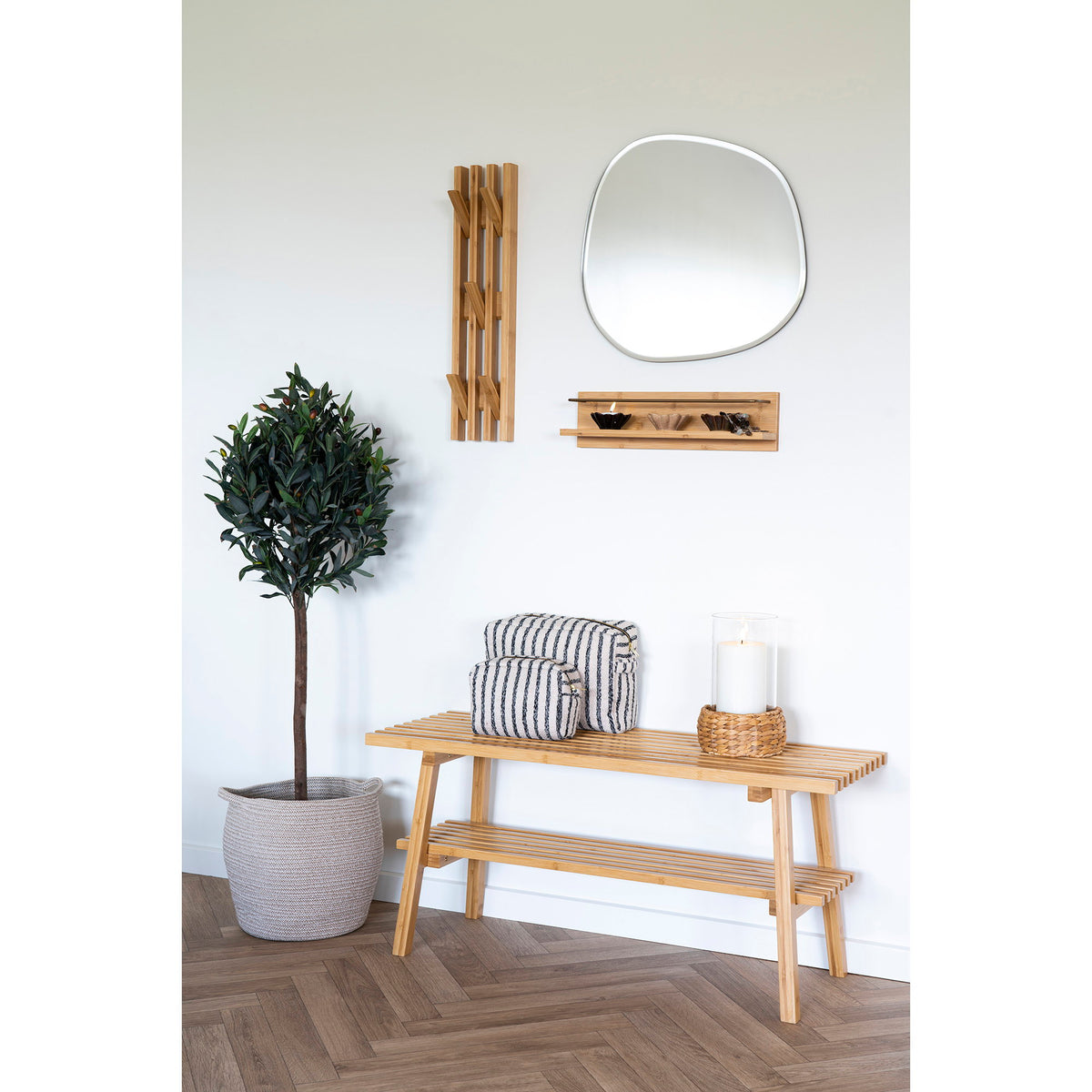 Ember Wall Shelf — Natural