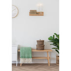 Ember Wall Shelf — Natural