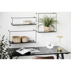 Ulmo Wall Shelf — Black