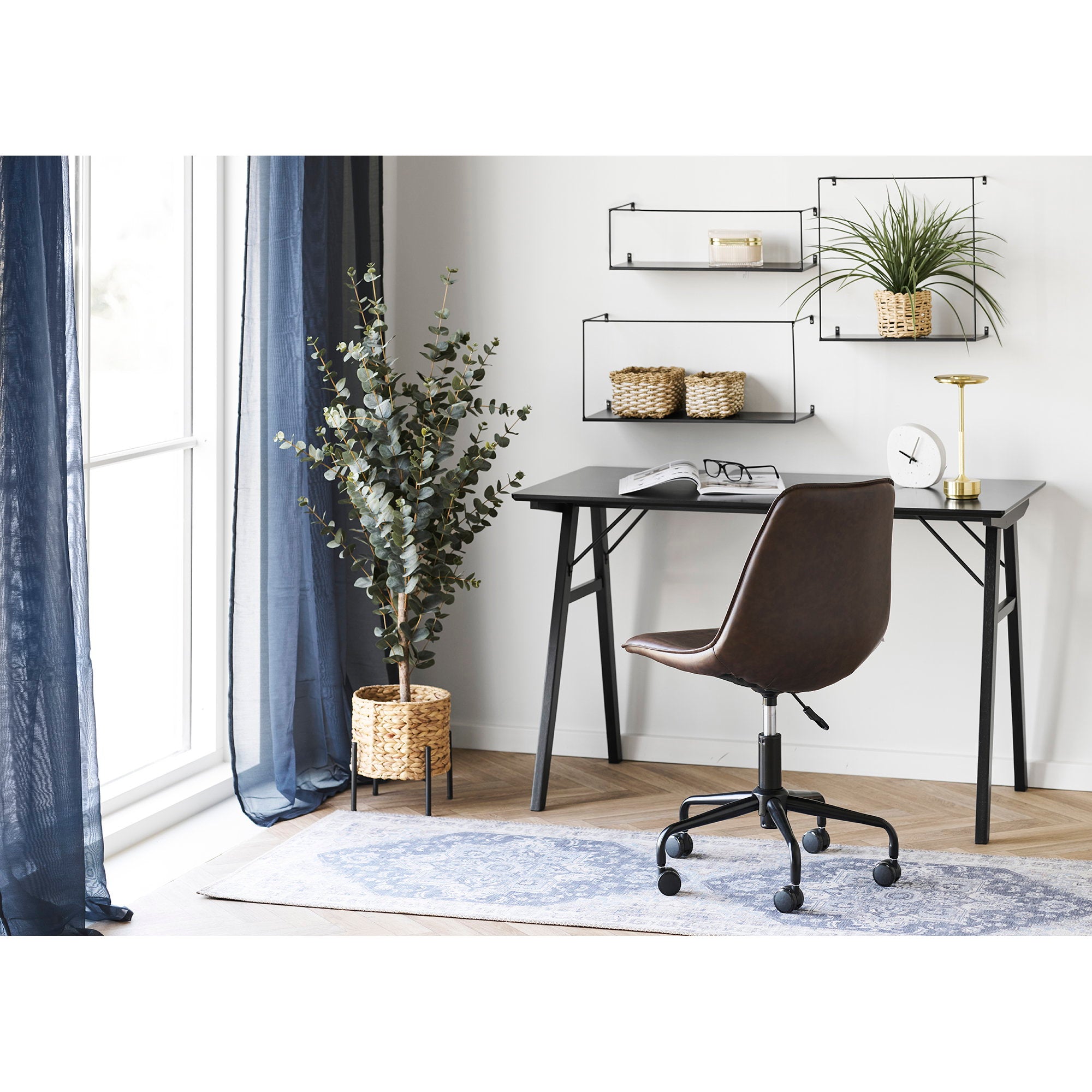 Ulmo Wall Shelf — Black
