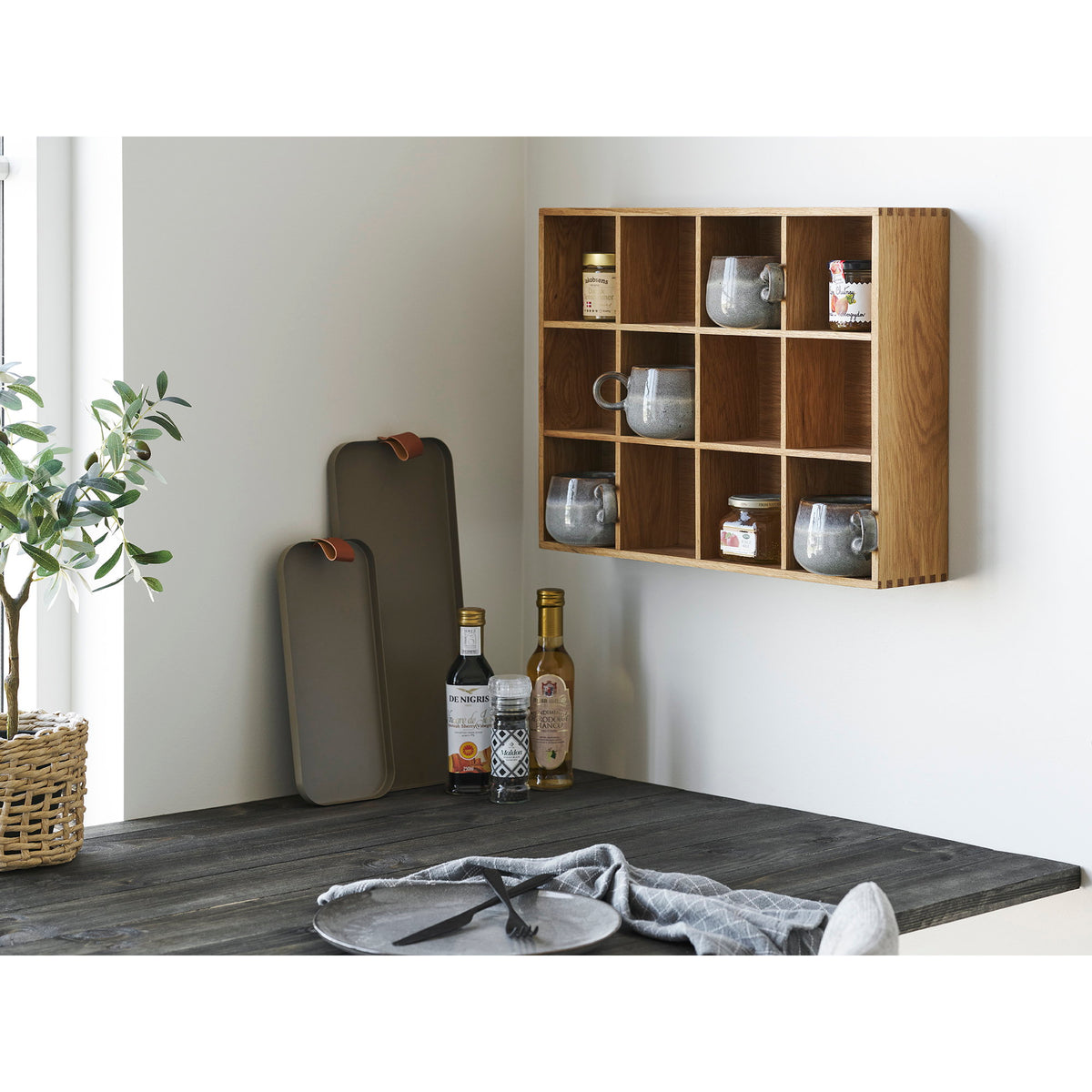Soria Wall Shelf — Natural