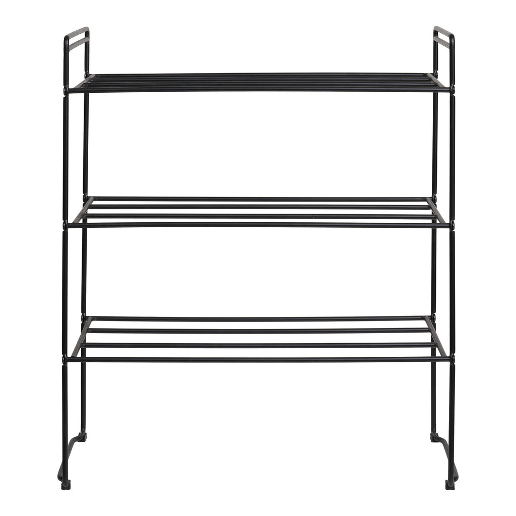 Swansea Shoe Rack — Black