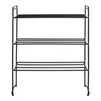 Swansea Shoe Rack — Black