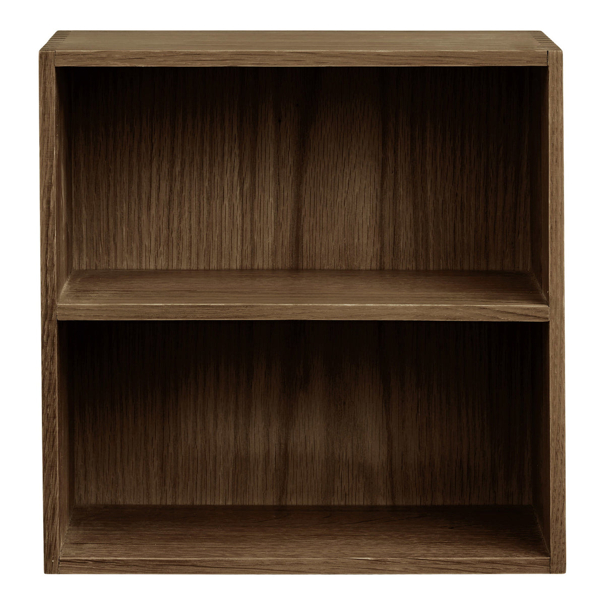 Townsville Wall Shelf with vertical rooms — Dark Brown