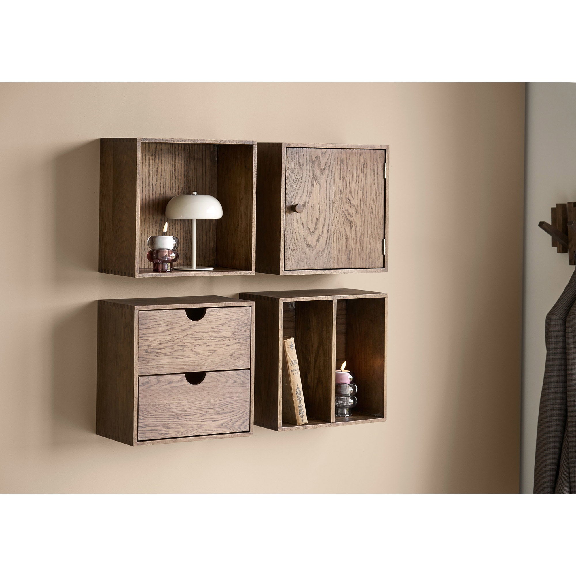 Townsville Wall Shelf — Dark Brown