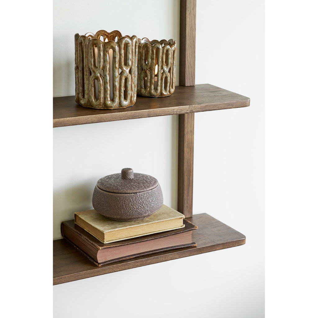Townsville Wall Shelf — Dark Brown