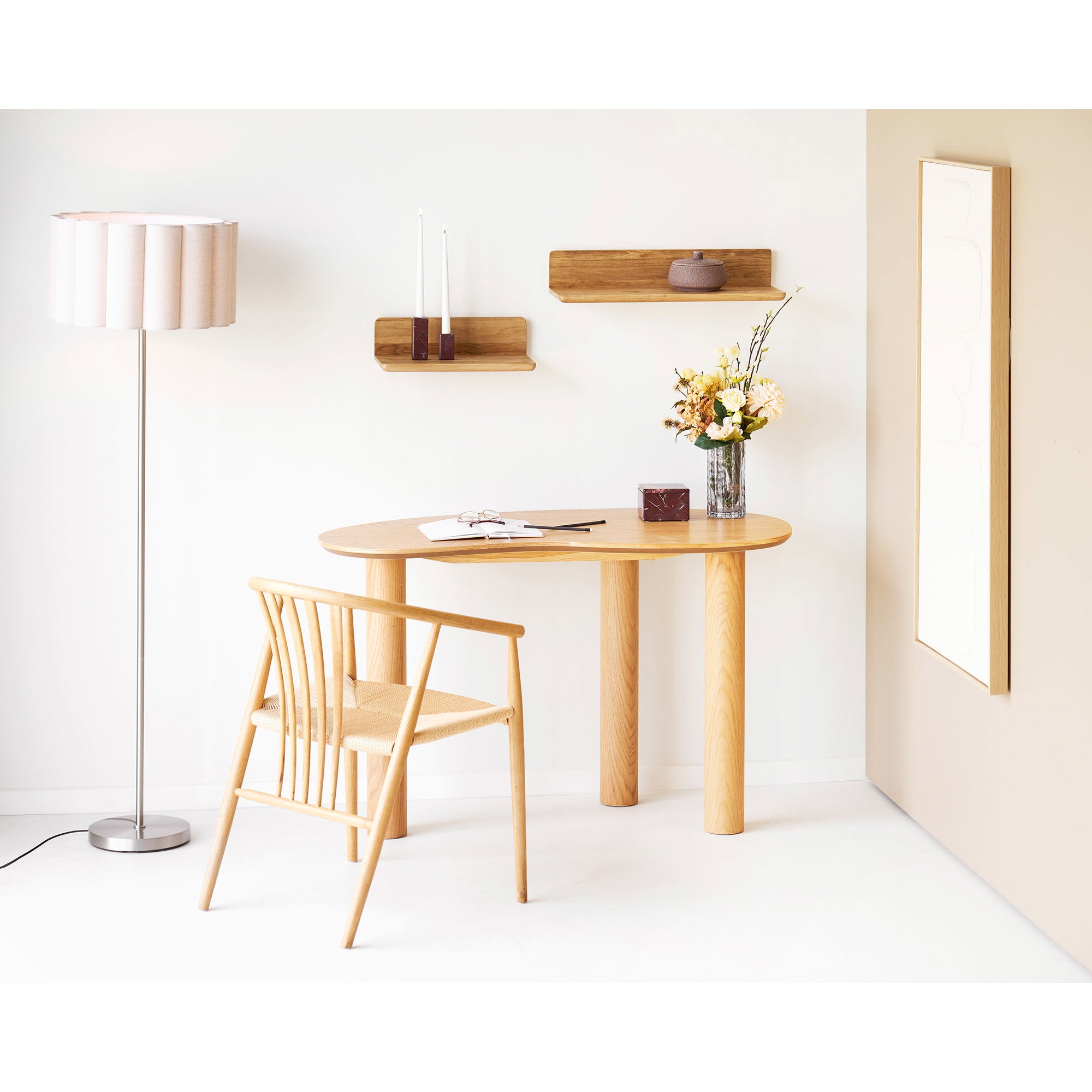 Salina Wall Shelf — Oak