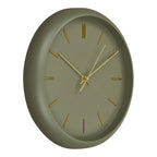 Rossano Wall Clock - Wall clock, green, silent movement ø30 cm