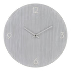 Ravenna Wall Clock - Wall clock, MDF, light grey, silent movement ø40