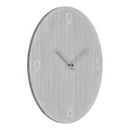 Ravenna Wall Clock - Wall clock, MDF, light grey, silent movement ø40