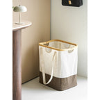 Noto Laundry Bag — Off White / Brown