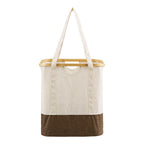 Noto Laundry Bag — Off White / Brown