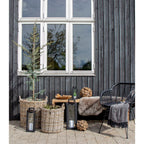 Indo Baskets - Baskets, kubu rattan, natural set of 2