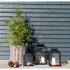 Indo Baskets - Baskets, kubu rattan, natural set of 2