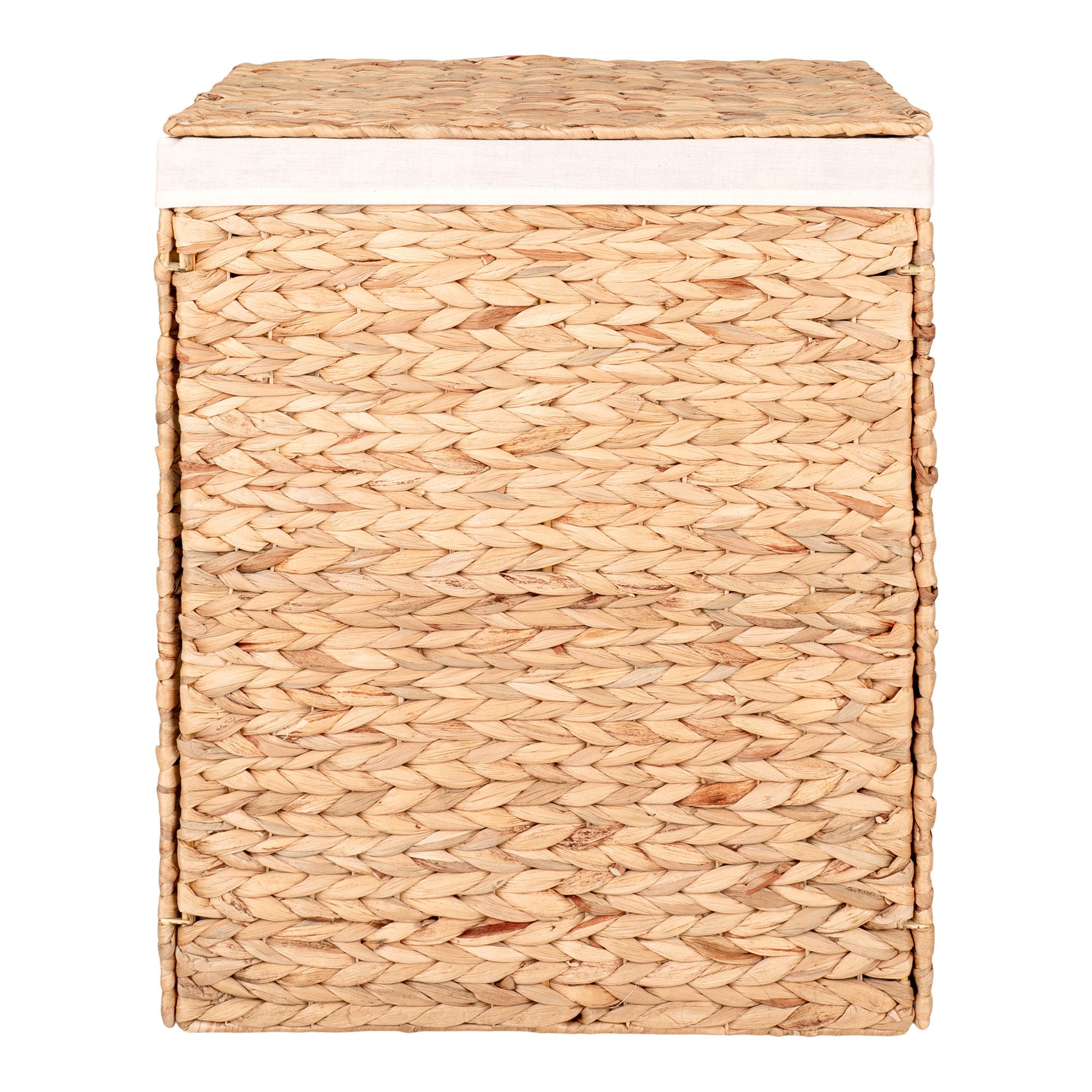 Passo Laundry Basket - Laundry Basket, water hyacinth, nature 43x32x55 cm