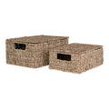 Venoso Baskets - Baskets, seagrass, nature set of 2