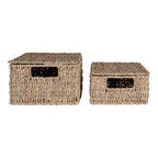 Venoso Baskets - Baskets, seagrass, nature set of 2