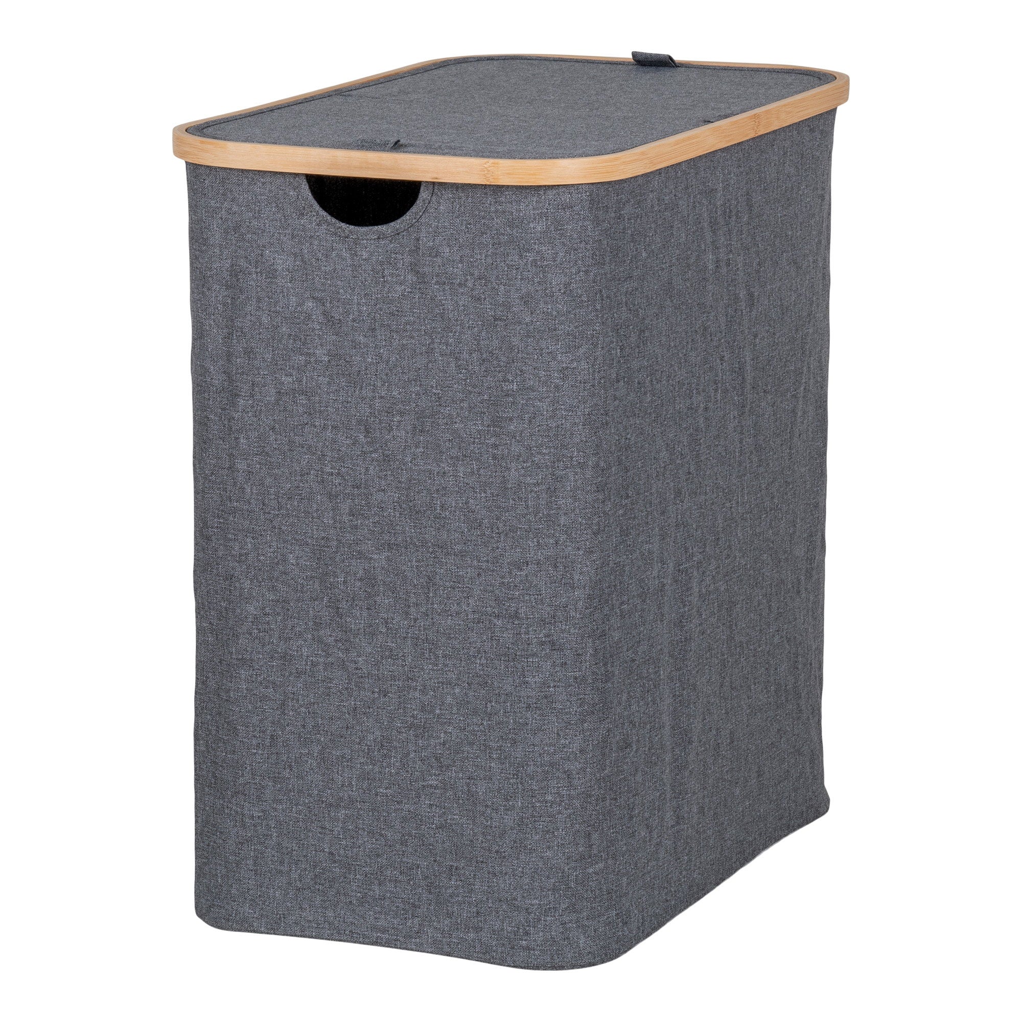 Noto Laundry Basket — Dark Grey