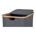 Noto Laundry Basket — Dark Grey