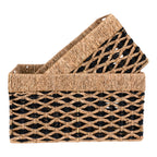 Salar Baskets — Black / Natural