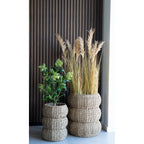 Sarbas Baskets - Baskets, seagrass, nature set of 2