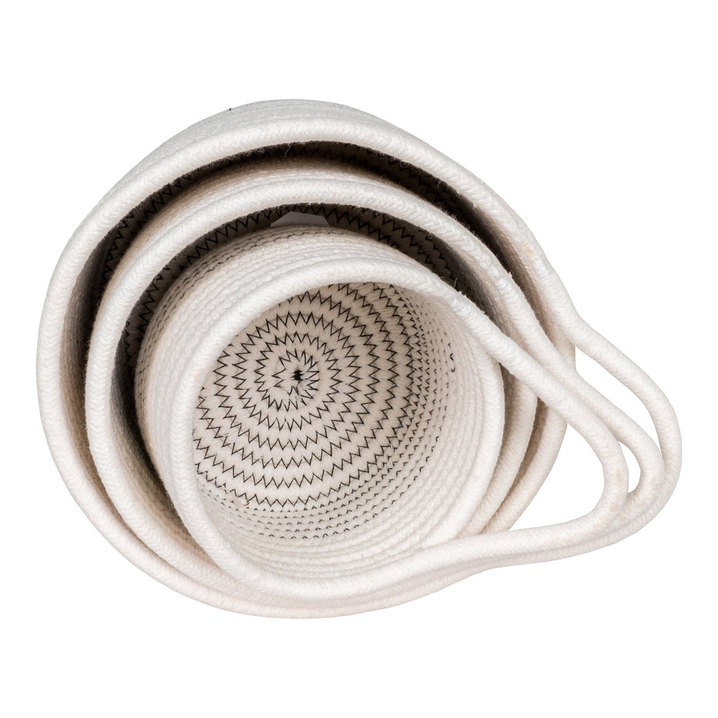 Algar Baskets — White / Grey