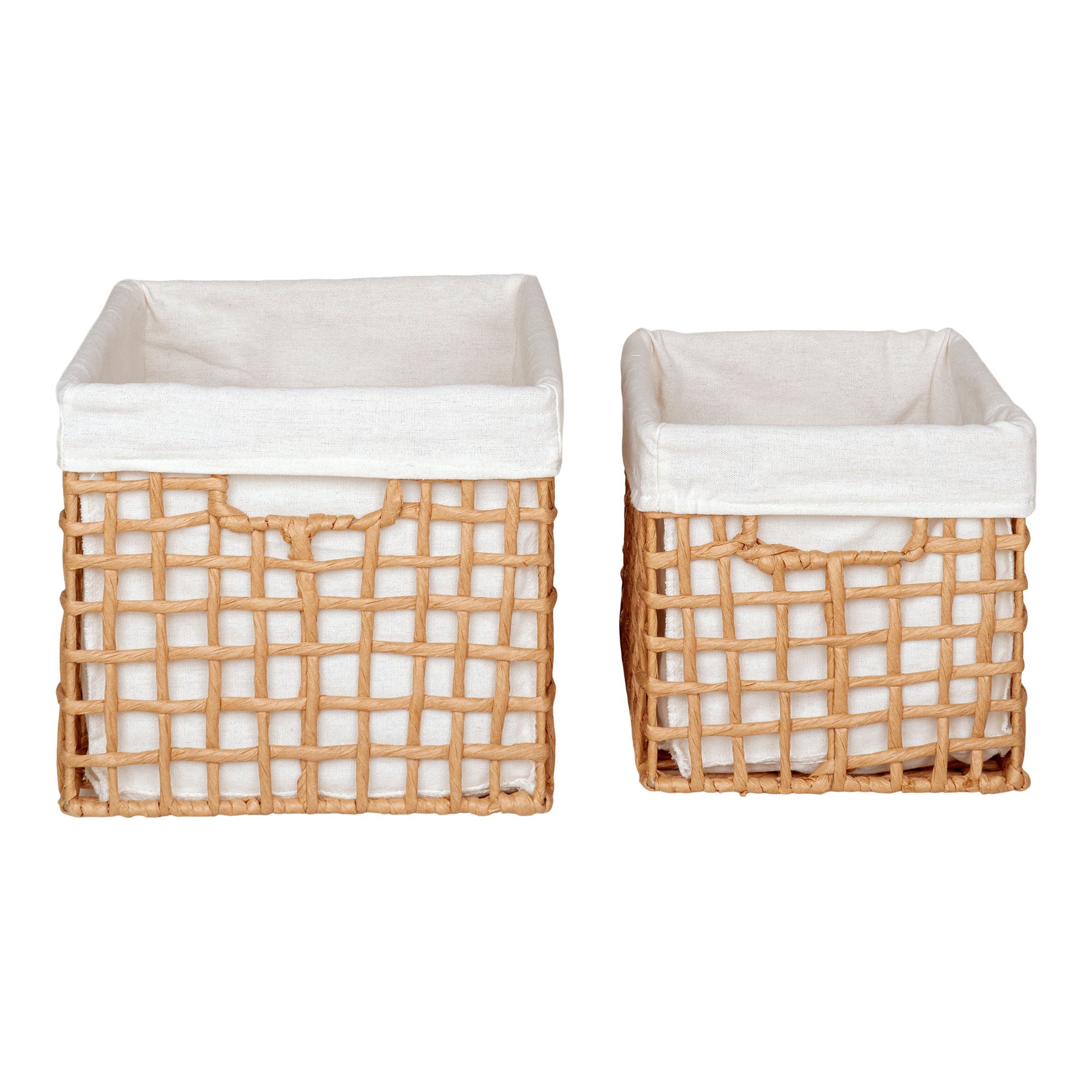 Bustelo Baskets - Baskets, paper, natural set of 2