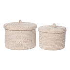 Sebal Baskets - Baskets, cotton, beige set of 2