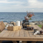 Pleiku Storage Box - Storage Box, water hyacinth, nature 20x20x22 cm