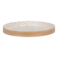 Tray - <p>Tray, bamboo/capiz, beige 40x40x3,5 cm