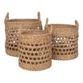 Balok Baskets - Baskets, seagrass, natural set of 3