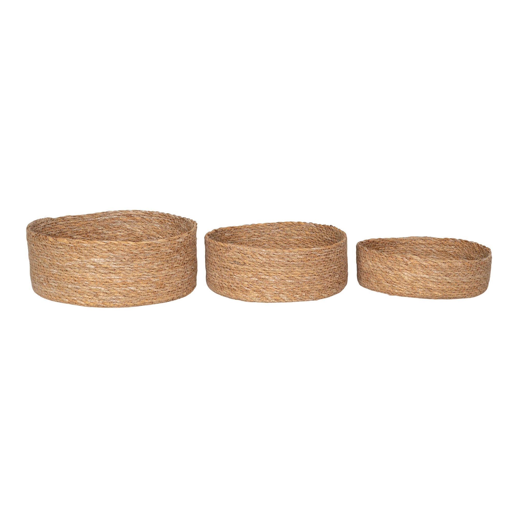 Batam Baskets - Baskets, seagrass, natural set of 3
