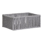 Arese Baskets - Baskets, cotton/metal, grey set of 3
