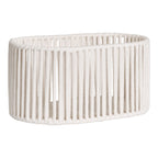 Arese Baskets - Baskets, cotton/metal, off-white set of 2