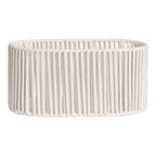 Arese Baskets - Baskets, cotton/metal, off-white set of 2
