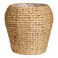 Denia Basket - Basket, water hyacinth, natural ø34,5x34,5 cm