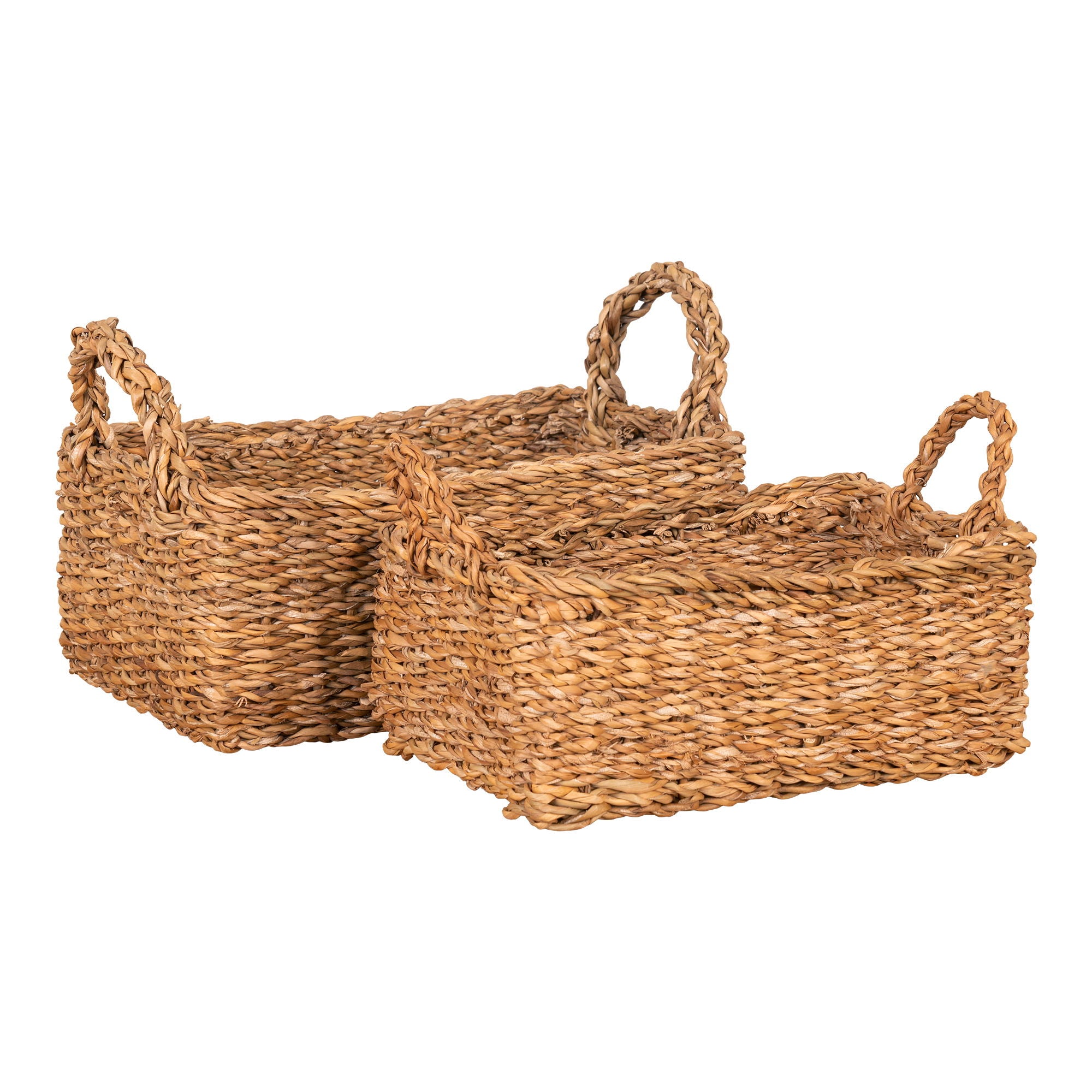 Morella Baskets - Baskets, seagrass, natural set of 2
