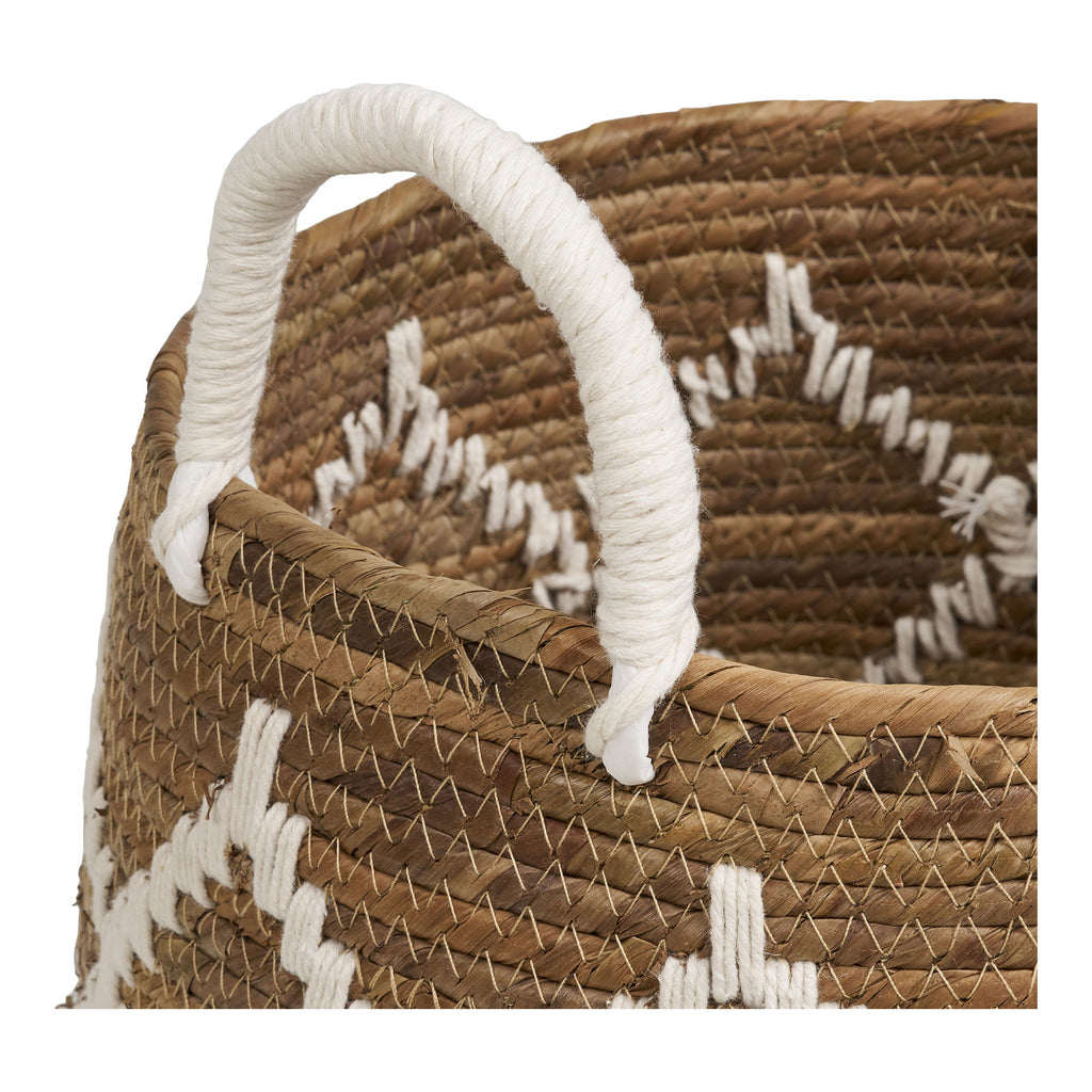 Altea Baskets - Baskets, banana leaf, natural/off-white set of 2