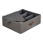 Noto Organizer - Organizer, textile, dark grey 56x47x18 cm