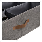 Noto Organizer - Organizer, textile, dark grey 56x47x18 cm