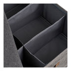 Noto Organizer - Organizer, textile, dark grey 56x47x18 cm