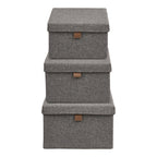 Noto Storage Boxes — Dark Grey