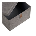 Noto Storage Boxes — Dark Grey