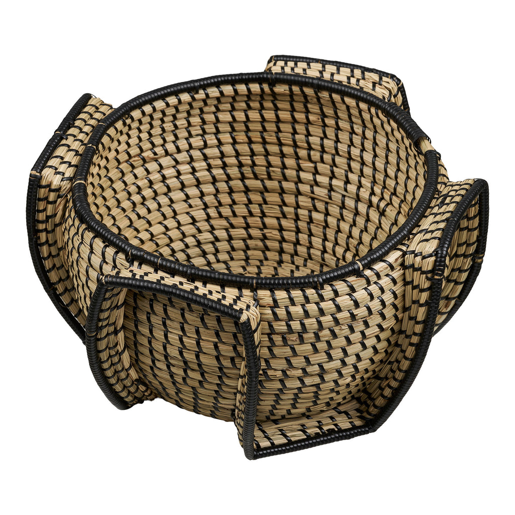 Medan Basket — Natural / Black