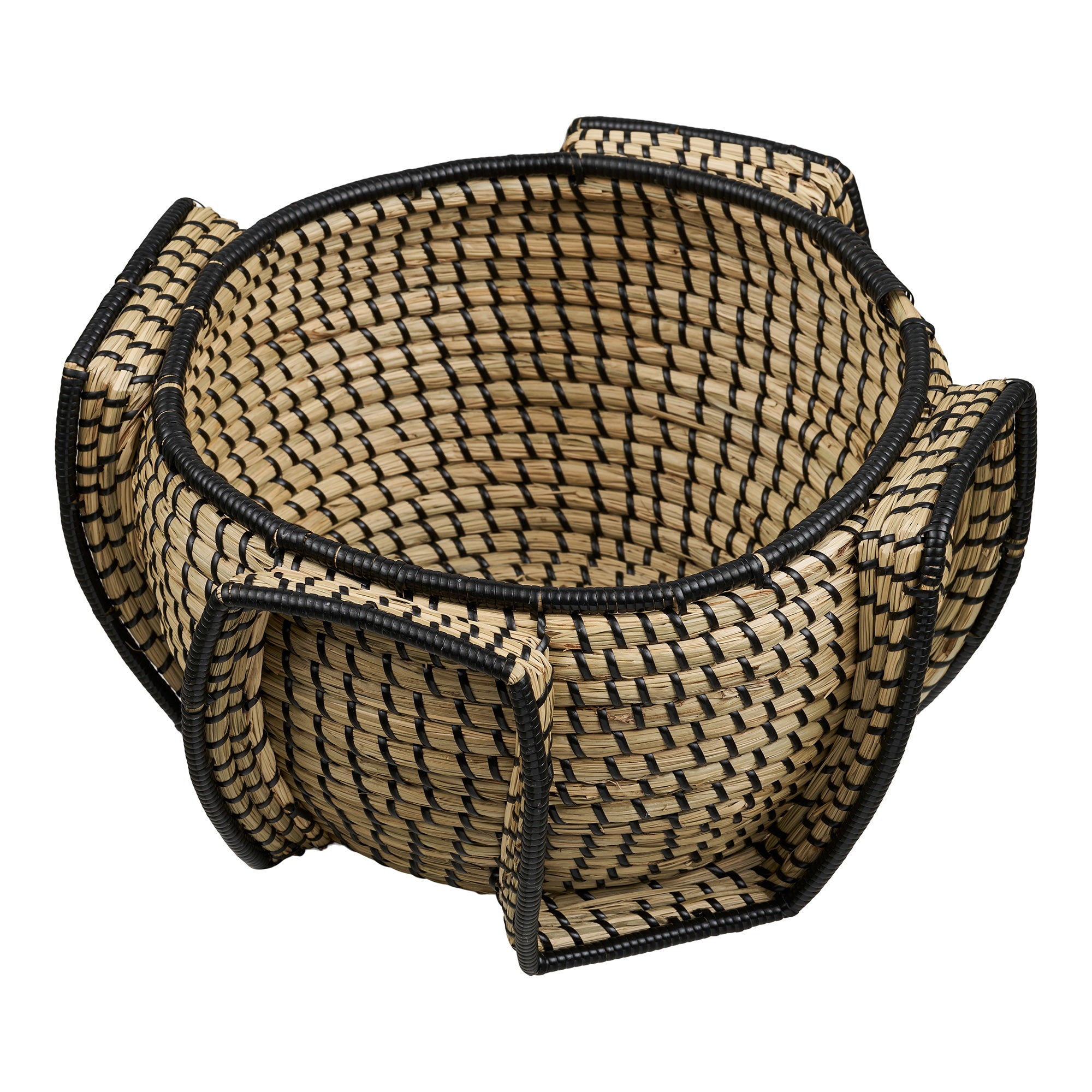 Medan Basket — Natural / Black