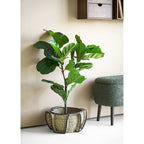 Medan Basket — Natural / Black