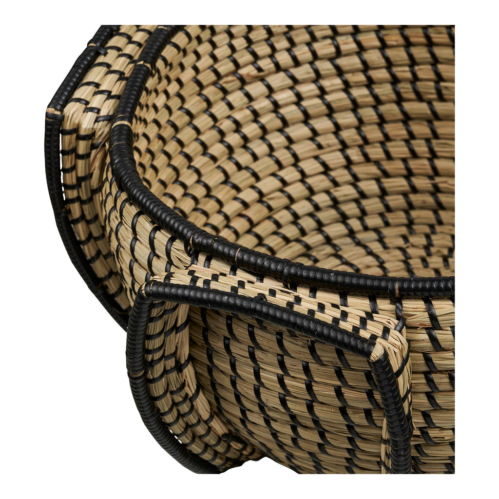 Medan Basket — Natural / Black